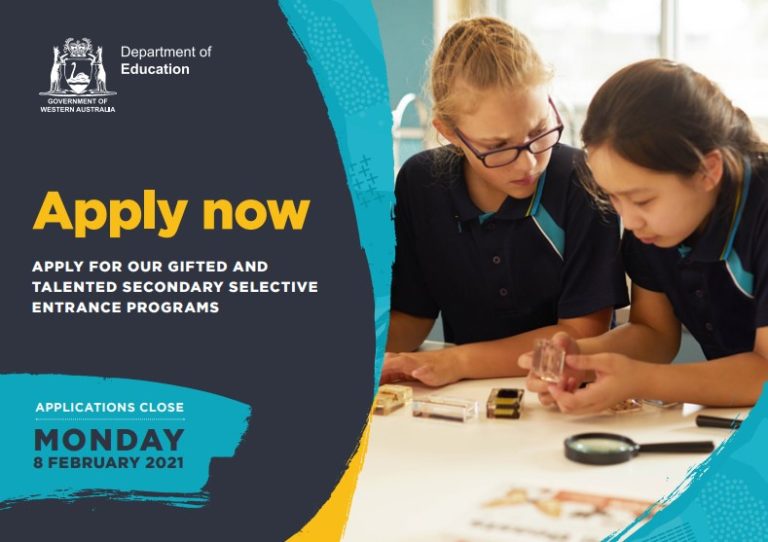2022 Gifted and Talented Secondary Applications Now Open Harrisdale